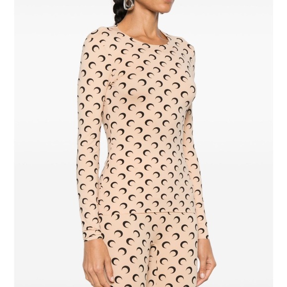 Marine Serre
Moon jersey T-shirt - Picture 2 of 5